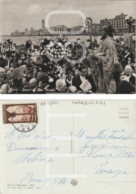 BARI - FESTIVAL OF SAN NICOLA - CARABINIERI 1954