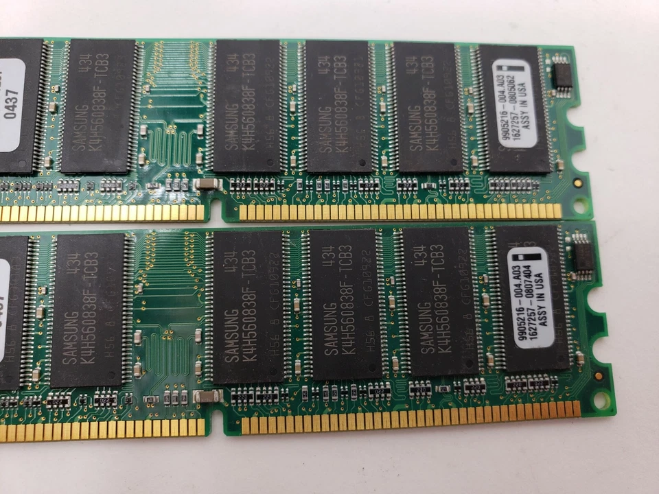 Kingston KTM8854256 256MB RAM Memory Module FRU 41P6809 2.5V - Image 3 of 4