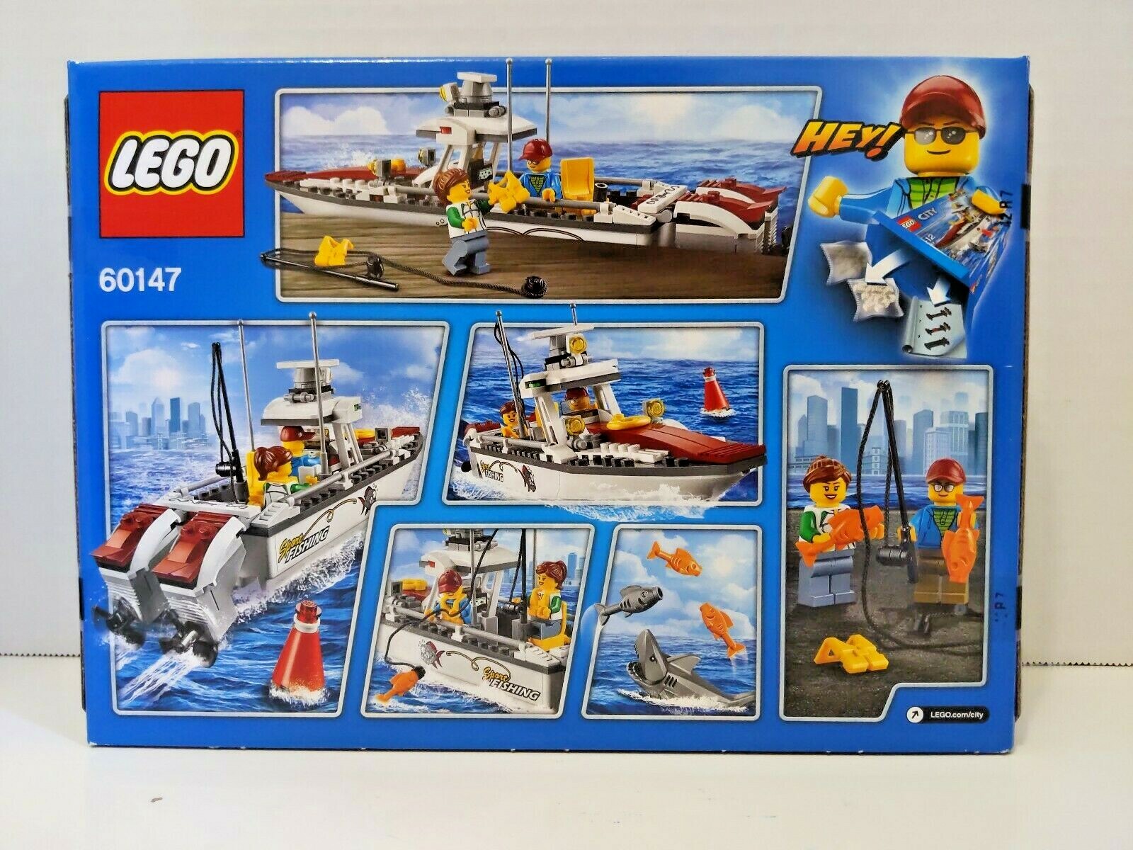 lego city fishing boat