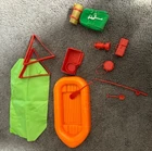 Barbie High Sierra Adventure Camping 1974 Set Raft Backpack Tent Accessories VTG