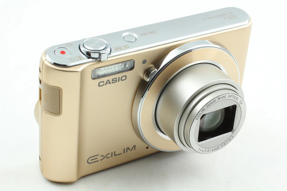 [TOP MINT in Box] CASIO EXILIM EX-ZS190 GD Digital Camera gold Japan - Image 4 of 4