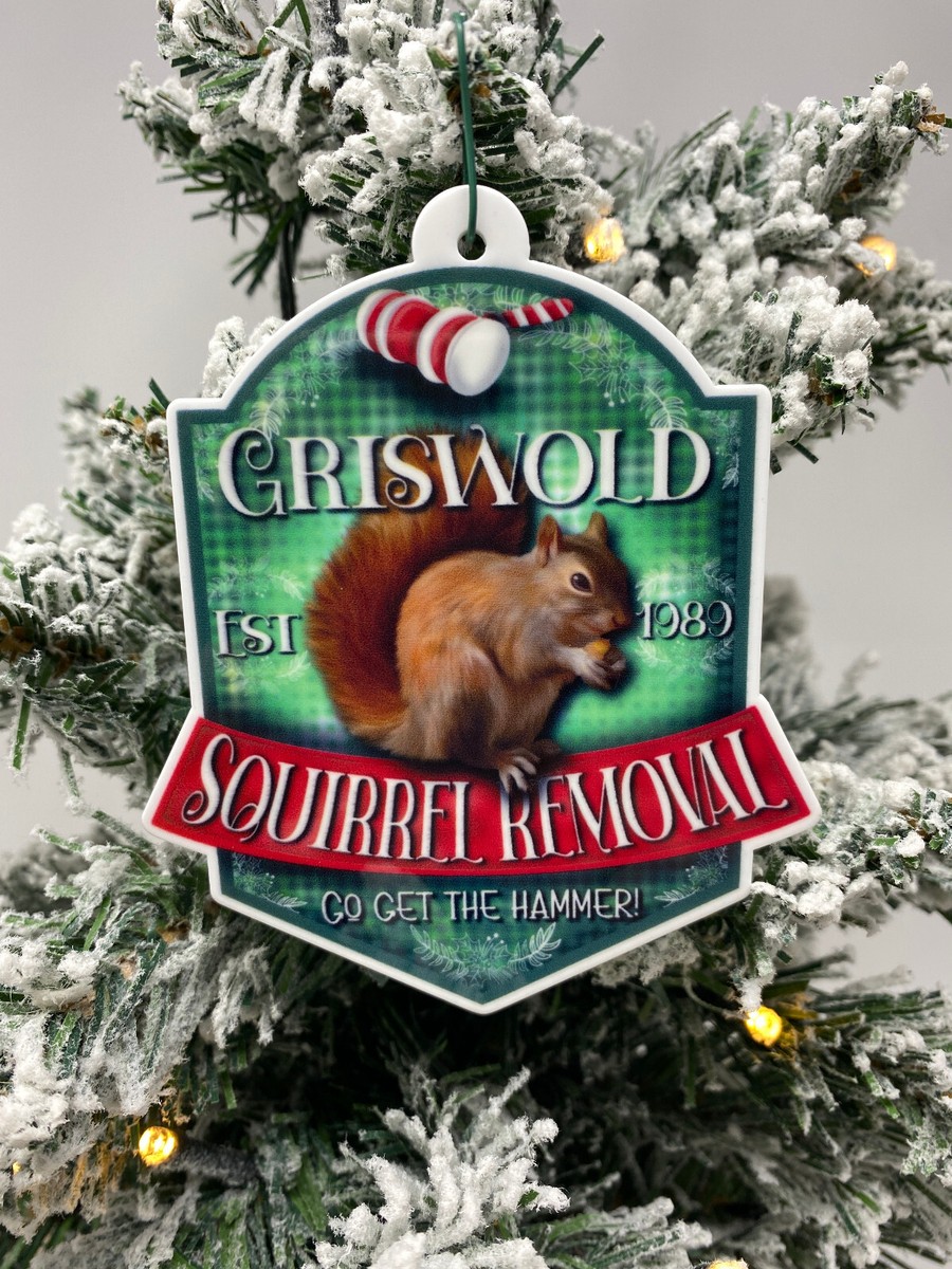 Hallmark Ornament 1990 – Squirrel Teacher – Chalkboard – Boîte D’origine