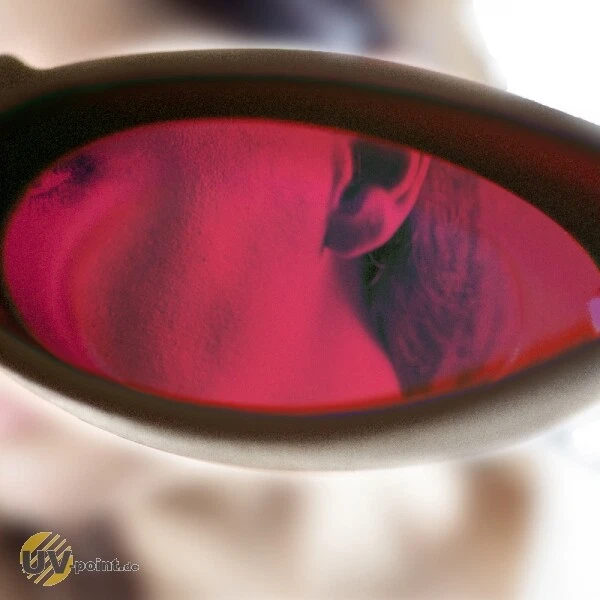 Flexi Solarium Gafas de Protección Ocular Gafas UV para Banco de Sol en Estuche (Azul)