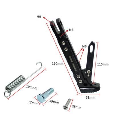 むーぼん Universal Side Stands Kickstand Holder Aluminum Adjustable