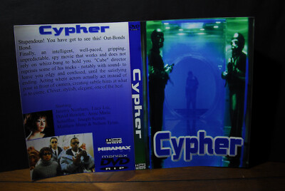 DVD Cover - Miramax Films - Cypher - NUR COVER - KEIN FILM (450)