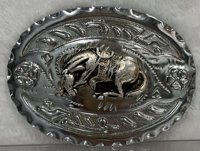 Bucking Bronco Belt Buckle