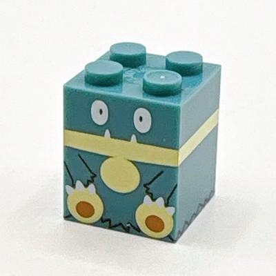 新品未開封 Mr.PUG from MONJU P-Shock 2LP Munchlax Pokemon Mega Block Mini Figure Toy Mascot Japanese
