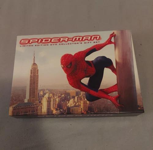 Spider-Man Ltd Ed Gift Set with Film Cell and replica 1st App/ Raimi/Maguire OOP