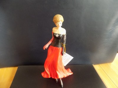 Hamilton Princess Diana Part of the '' Princess Of Our Hearts Series Figurine 8''