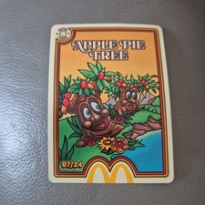 Mcdonalds Retro Trading Card #7 Apple Pie Tree New And Unredeemed