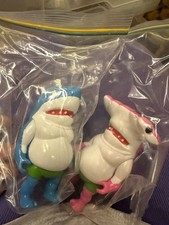Momoco Studio Kaiju Shark Boy&Hammerhead Blue Pink Set(2Pcs) SOFUBI Figure Model