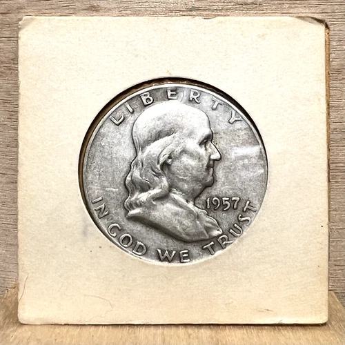 USA Franklin Half Dollar 1957-D (Very Fine)