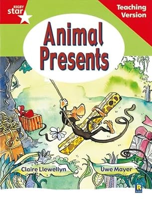 Rigby Star Guided Reading Red Level: Animal Presents Teaching Version, , Used; V