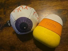 Bark Box Super Chewer Lick-or-Treat Box, Pre-owned Dog Toys, BarkBox L 