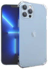 Clear Flex Gel TPU Skin Case Cover for iPhone 13 Pro Max (Camera Protection)