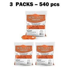 NEW Alliance Non-Latex Rubber Bands - Orange, Size  33, 540pcs, 3.5 x 1/8