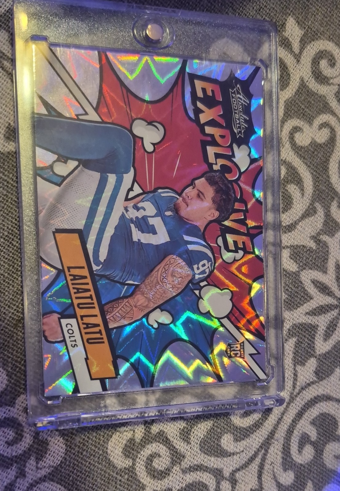 2024 Panini Absolute - Explosive Laiatu Latu #EX-LLU (RC)