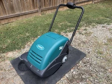 2022 Tennant S6 25” Walk-Behind Battery Floor & Carpet Sweeper - New Battery