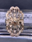 Vtg sterling silver ring large chunky ring size 8
