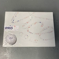 Pro Drip Version Golf Balls Red/Blue Drip-2020-12 Premium Golf Balls-Sealed Box