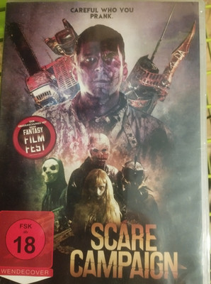 Scare Campaign DVD FSK 18 Horror Wendecover Großhülle Fantasy Film Fest