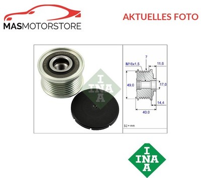 LICHTMASCHINE RIEMENSCHEIBE INA 535 0254 10 A FÜR BMW X5,E70 3.0 SI,XDRIVE 30 I