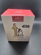 2024 Hallmark Keepsake Star Wars C-3PO R2-D2 PEEKBUSTER Magic Ornament NIB