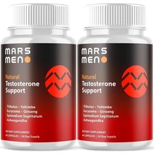Mars Men for Men Advanced Max Formula Vitamin Supplement 60 Capsules (pack of 2)