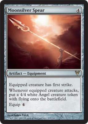 Moonsilver Spear - AS MTG - Medium Play