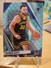2023-24 Panini Phoenix Stephen Curry #174 Golden State Warriors Teal Lazer Card
