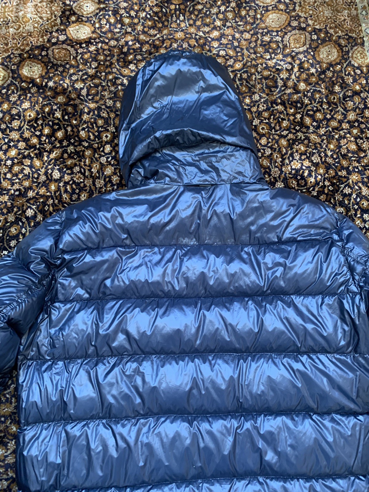 Herno Down Jacket Hooded Full Zip Reversible Navy… - image 8