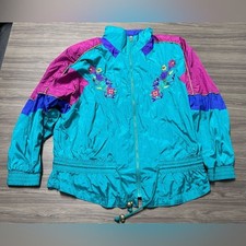 Vintage Westbound Windbreaker Full Zip Size Large