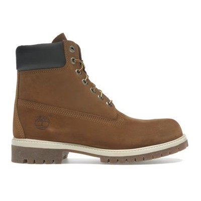Timberland Premium 6'' Lace Up Waterproof Dark Wheat Nubuck TB072066 Men New