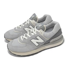 New Balance 574 NB Grey White Men Unisex Casual Lifestyle Shoes U574LGDG-D