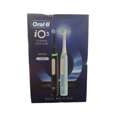 Oral-B i3 Duo Edition - Elektrische Bürste - Weiß / Schwarz