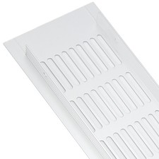 [80x350mm 2Pcs Air Vent Ventilation Grille Aluminium Alloy Rectangular Vent