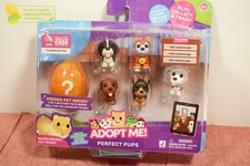 Adopt Me Perfect Pups Mini Figure Set with Surprise Pet 6pk No DLC 