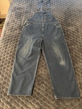 vintage oshkosh overalls 42x30 Union Made USA Read