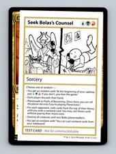 Seek Bolas's Counsel Mystery Booster Non-Foil MTG NM