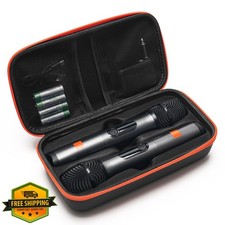 Solaradgy Wireless Mic Case for 2 JBL Mics EVA Travel Case
