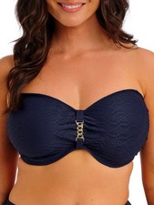 Image of Fantasie Azores Bikini Top Bandeau Strapless Underwired Bikinis Swimwear