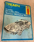 Triumph TR7 ** HAYNES WORKSHOP MANUAL ** Used