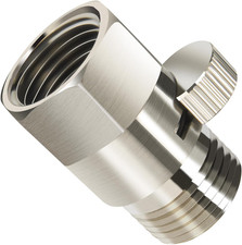 Brass Shower Flow Control Valve: Shower Head Shut off Valve Female and Male , MA
