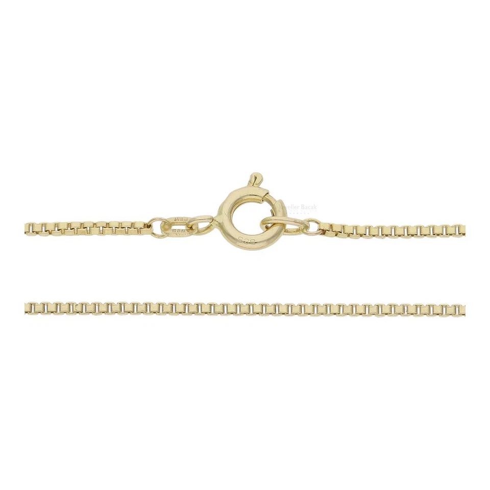 Venezianer Halskette für Anhänger Second Hand 585/000 (14 Karat) Gold, getragen - Bild 2 von 3