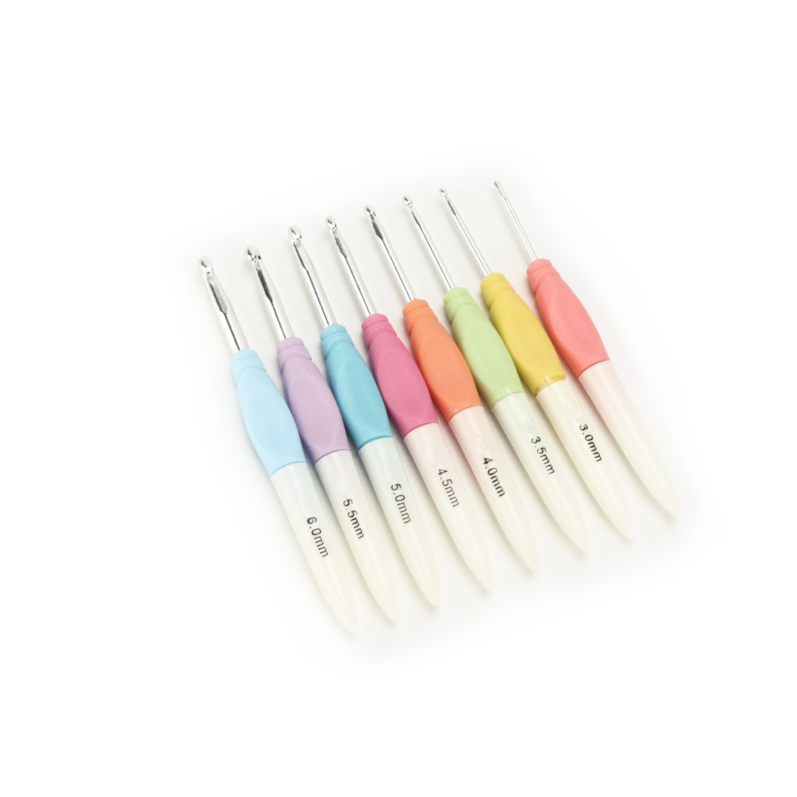 8Pcs Crochet Hooks Soft Grip For Weaving Home Use Recommended