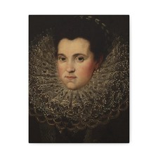 Pantoja de la Cruz, Juan - Unknown Lady - Canvas Wall Art