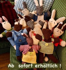 Oster-Hase Kuscheltier handgestrickt