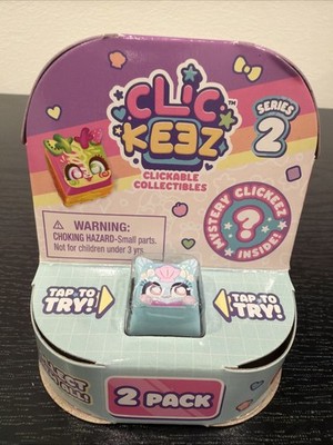 Clickeez Clic Keez Mystery Series 2 Pack Keyboard Fidget Toy