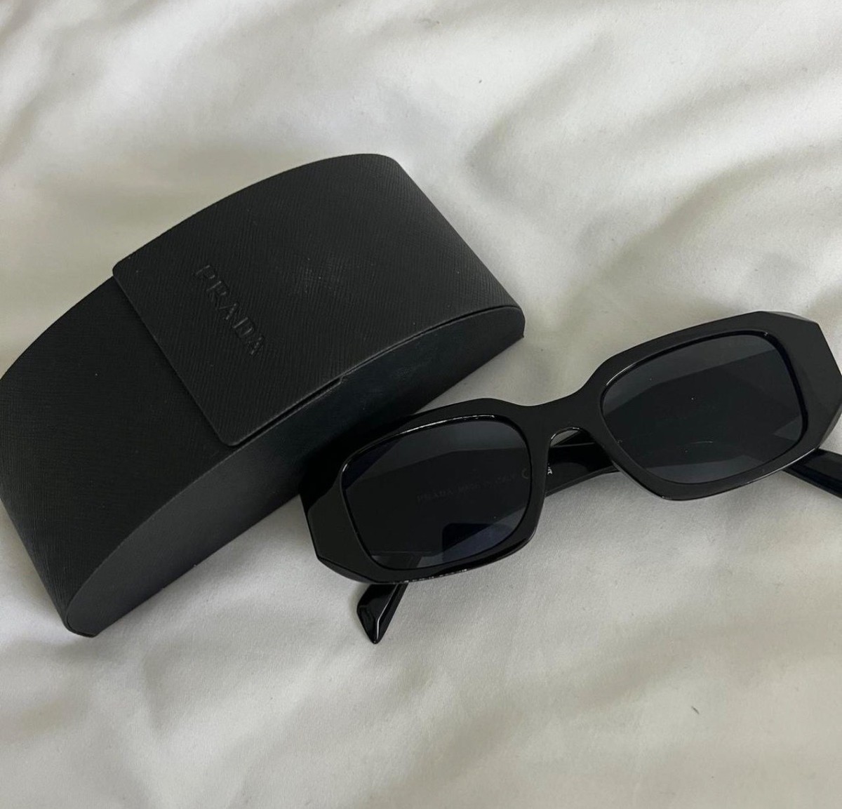 Black prada sunglasses for women authentic used | eBay