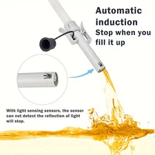 The Electric Oil Pump of the Automotive Nozzle Series is Compact and Portable